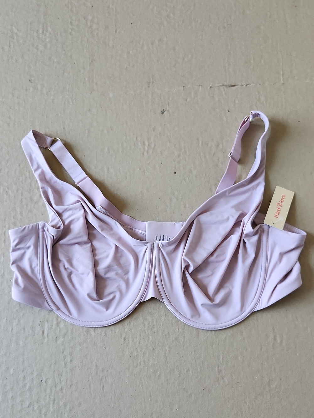 ThirdLove Lavender Underwire Bra Size 44E